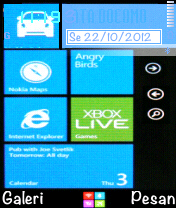 Tema Nokia Lumia Blue Untuk Symbian S60 V2